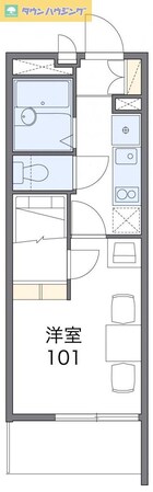 レオパレスエスペランサ稲毛の物件間取画像